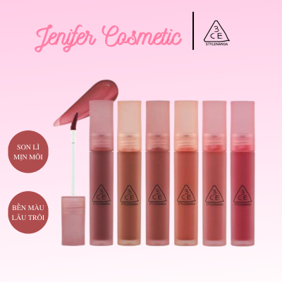 Son kem lì mềm mịn lâu trôi 3CE Blur Water Tint 4.6g